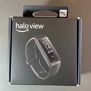 Amazon Halo View Fitness Tracker Black Size M/L UNOPENED